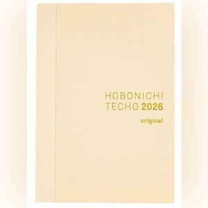 Hobonichi A6 techo 2026